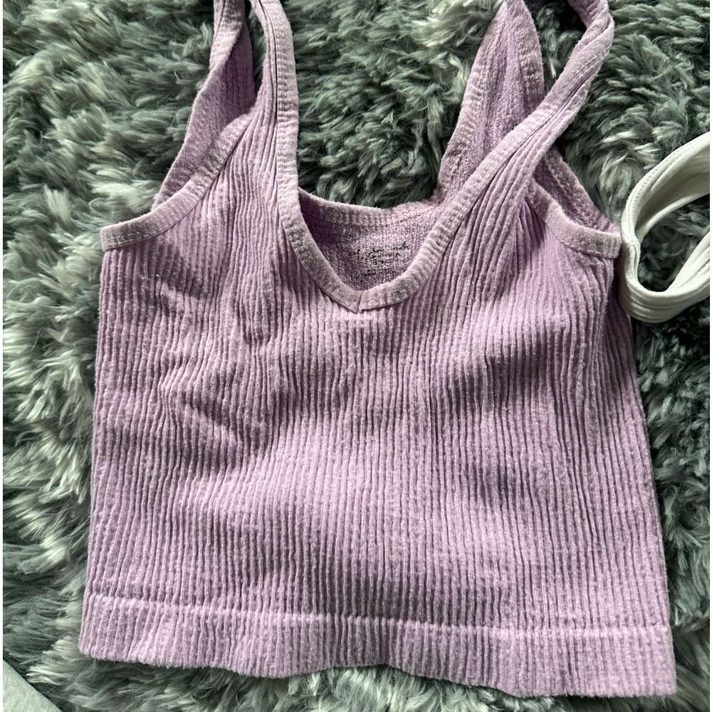 SET OF THREE Urban Outfitters Out From Under Drew Seamless Ribbed Bra Top